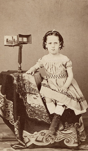 Portrait of Bee Patrick as a young girl