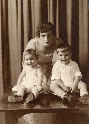 Portrait of Beverly Boyd, Jackie Boyd and Bruce Boyd