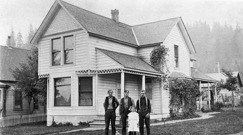 Portrait in Front of Dedmon House