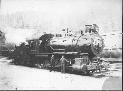 Southern Pacific Steam Switch Engine 1117