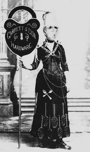 Portrait of Alice Garrett in Costume