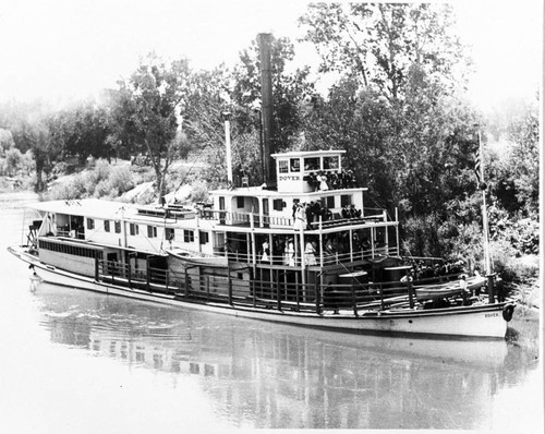 Dover Steamboat on Sacramento River