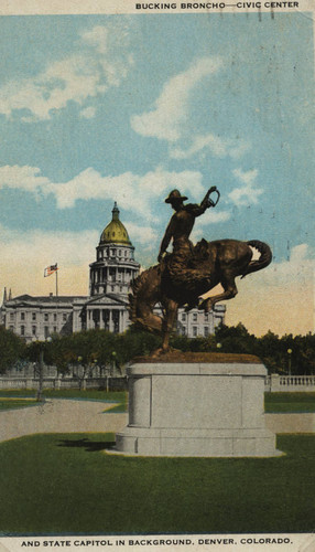 Denver State Capitol Postcard