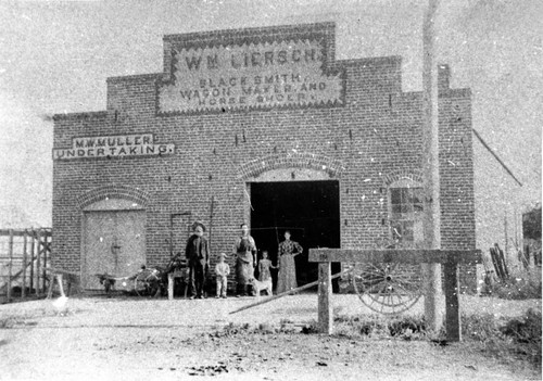 William Liersch's Blacksmith Shop