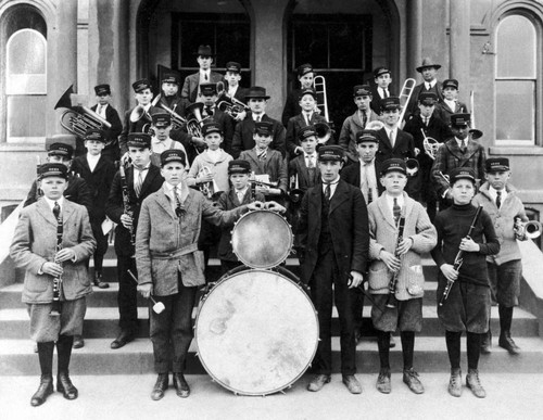 Band and Lincoln Street School