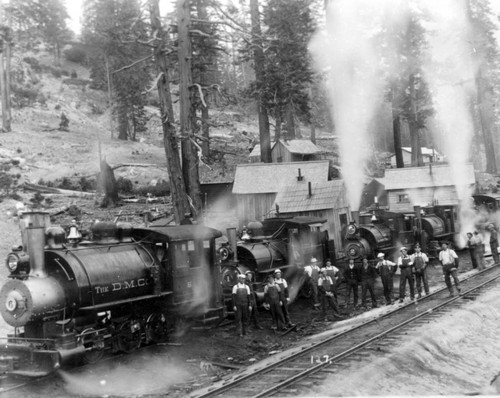 Diamond Train Engines at Ramsey Bar