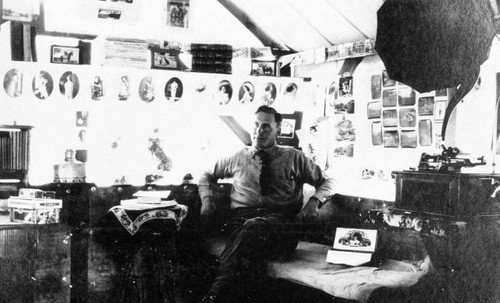 Railroad Worker in their Office