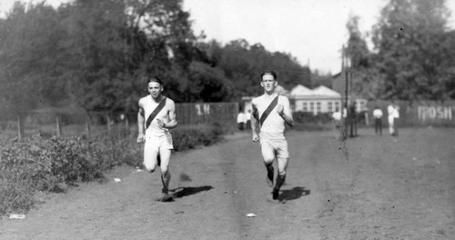 Bill Hamilton & Harry Ossenburger - Track Team