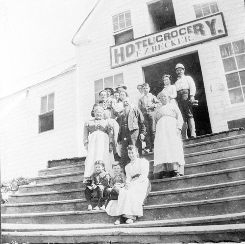 Stairs of Becker Hotel