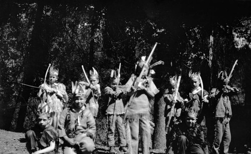 Children in Costumes