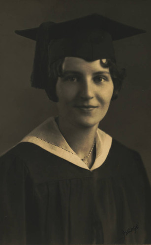 Graduation Portrait of Anna Marie Patrick