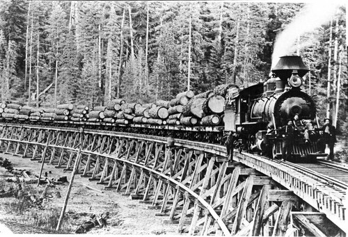 Railway Transport of Logs