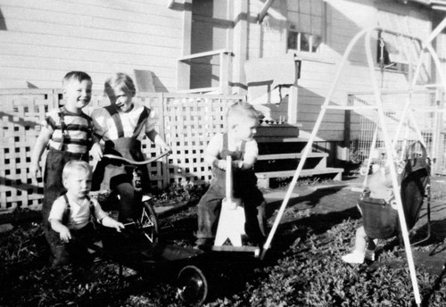 Children at Chico State Vet's Village