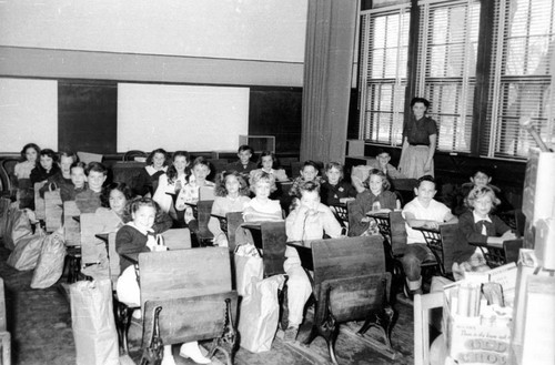 Interior of Rosedale School