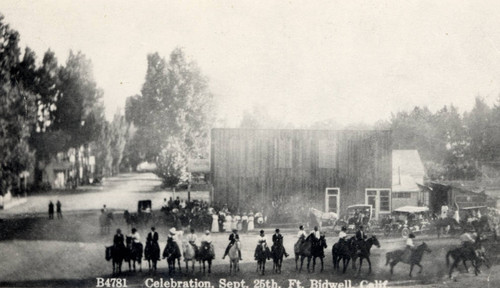 Celebration in Fort Bidwell