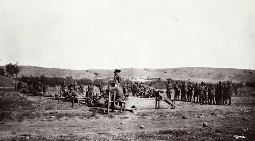 Mexican Border Patrol on Rifle Range