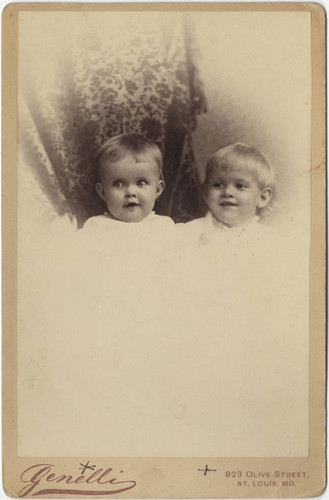 Portrait of Ida W. Johnson and S. C. Johnson