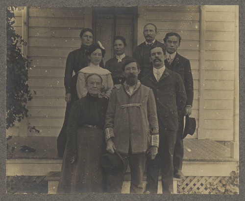 Group portrait of the Birch Family