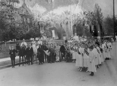 Part of a Patriotic Pageant or Parade