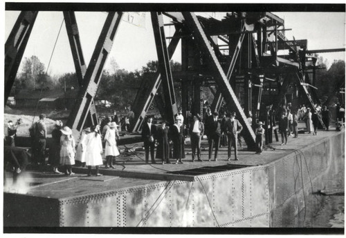 Yuba Dredge No. 17 Launching