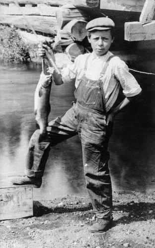 Harry Franklin Zink with Fish