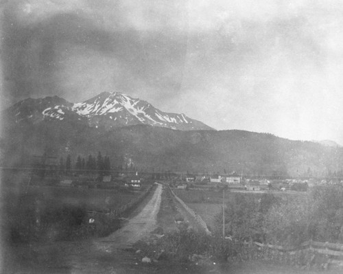 McCloud with Mount Shasta in background