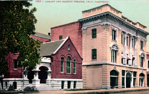 Library and Majestic Theatre