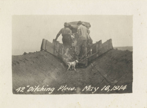 Ditching Plow, Sacramento Valley Sugar company