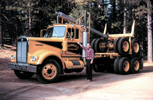 New logging truck--Soper-Wheeler Company