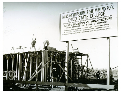 Chico State College Men's Gymnasium and Swimming Pool