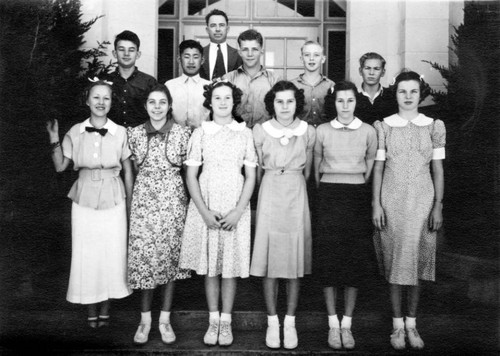 Grand Island School class portrait