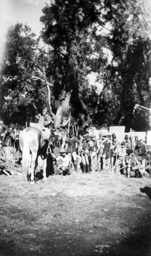 Filming of Robin Hood