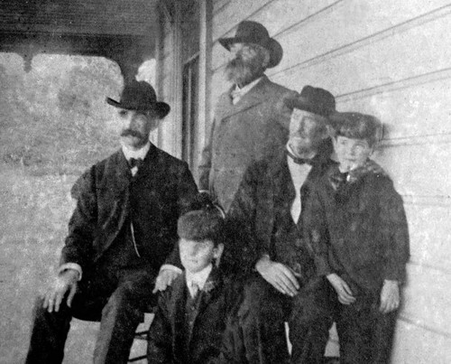 Members of the Merlo family at Mt. Saint Agnes Hospital of Stirling City