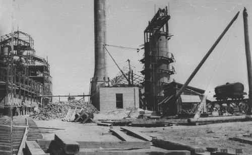 Sacramento Valley Sugar Company - Construction