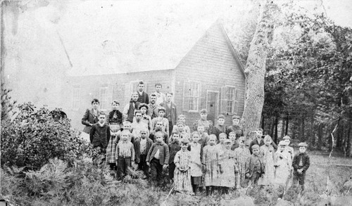 Plateau School and Students (Shasta County)