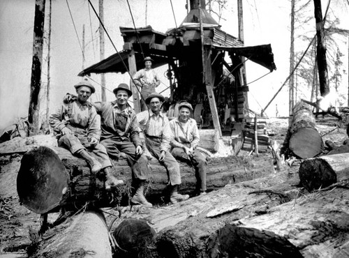 Dolbeer donkey crew at Stirling City