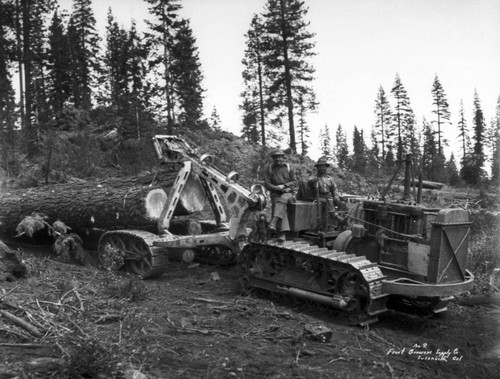 Tractor and Logging Arch