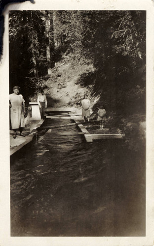 Lost Creek flume and tunnel