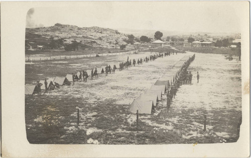 Encampment of US Troops