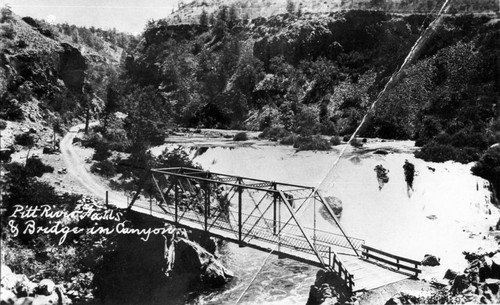 Pitt River Falls and Bridge