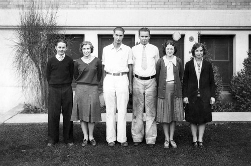 Sophomore Class officers, 1930-1931