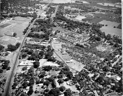 Aerial photo of Chico