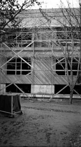 Chico State Normal School Training School under construction