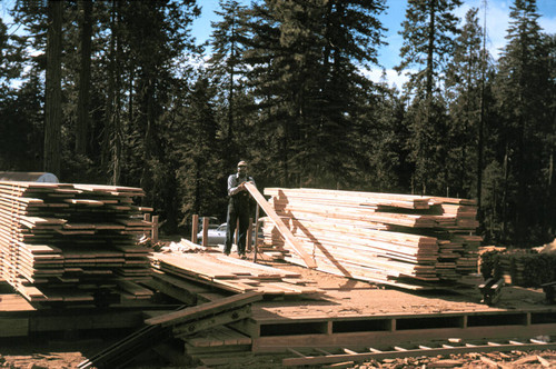 Stacking and stickering lumber--Soper-Wheeler Company