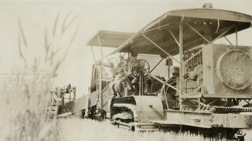 Harvesting Tractor