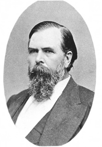 Portrait of John Bidwell taken in 1890