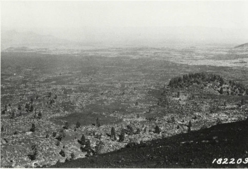 Aerial View Modoc Lava Beds