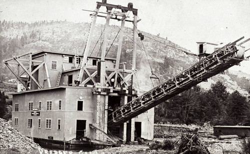 Dredger in Callahan, California — Calisphere