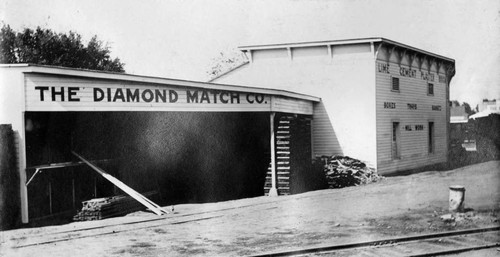 Diamond Match, Yuba City, Lumberyard