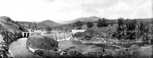 Orland diversion dam